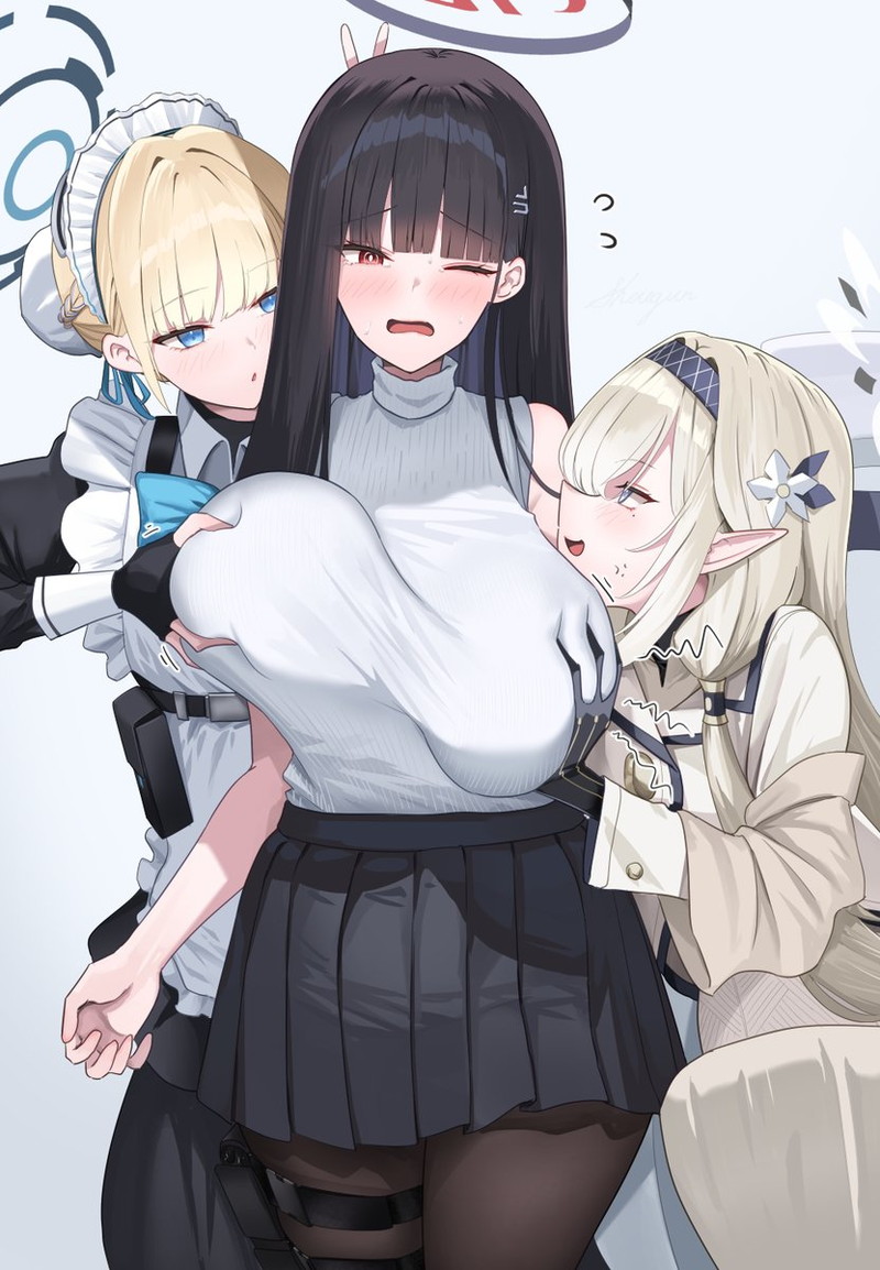 【二次】女の子同士でイチャイチャしてる百合(レズ)のエロ画像 Part１３