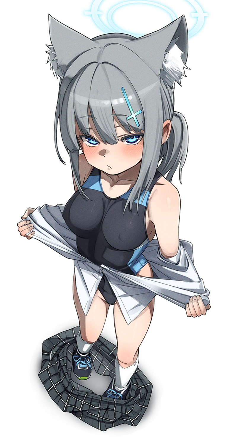 【二次】張り付きと食い込みがエロい競泳水着のエロ画像 Part２９