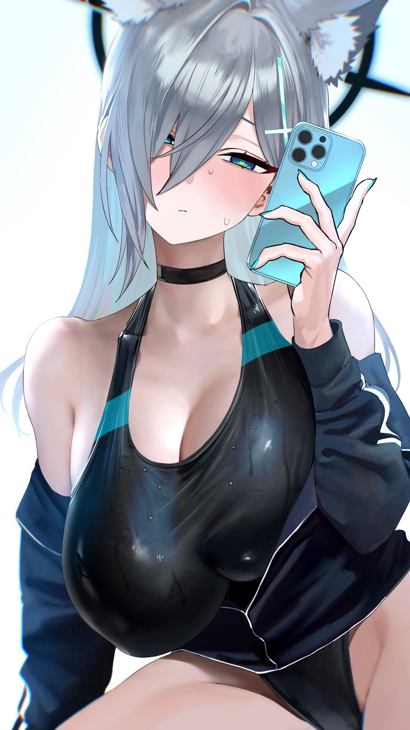 【二次】張り付きと食い込みがエロい競泳水着のエロ画像 Part２９