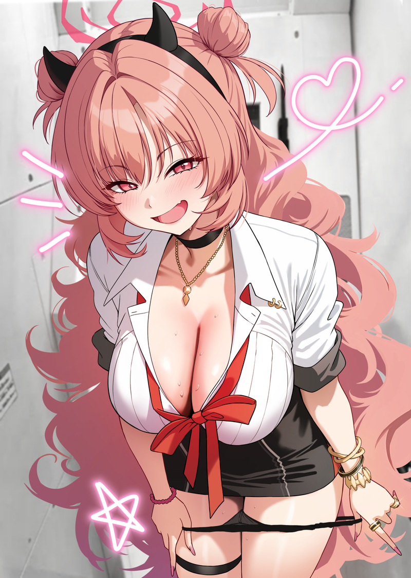 【二次】服や下着が脱げかかっている女の子たちのエロ画像 Part４８