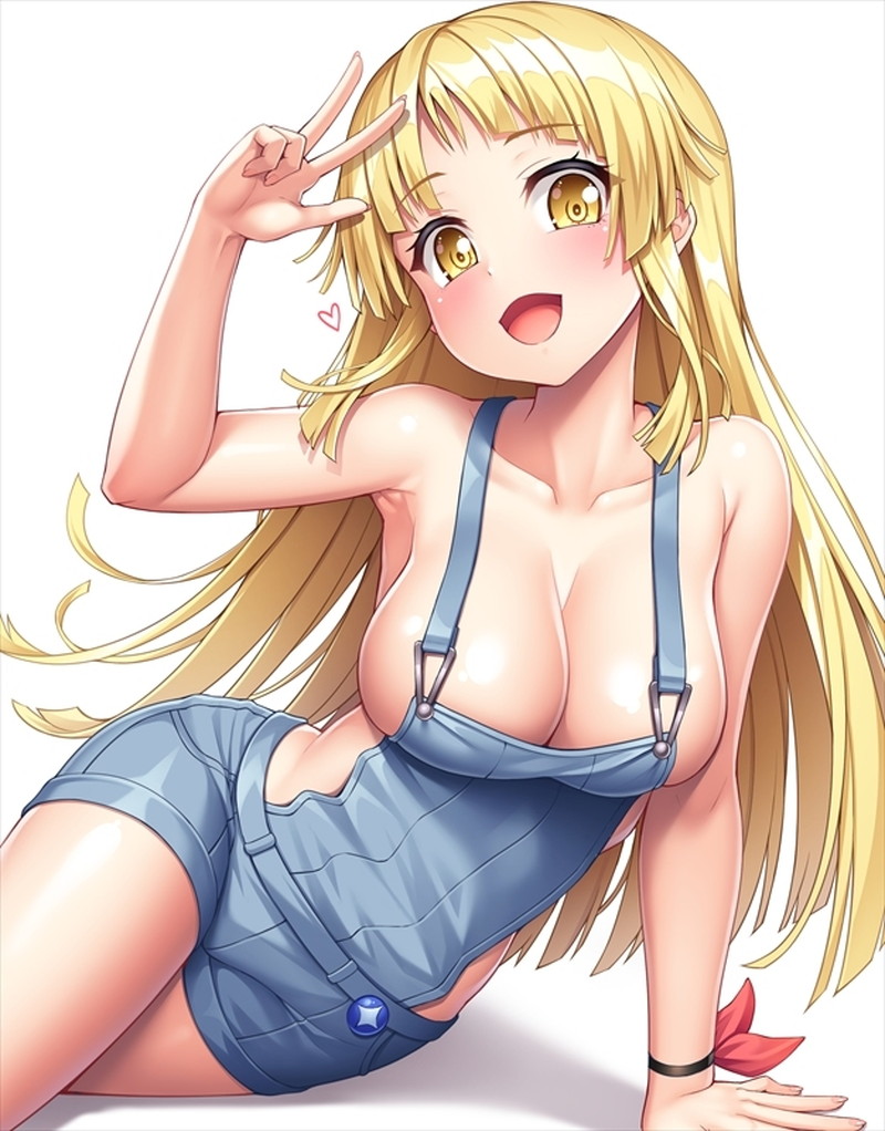 【二次】胸の谷間がエロい格好の女の子たちのエロ画像 Part２５