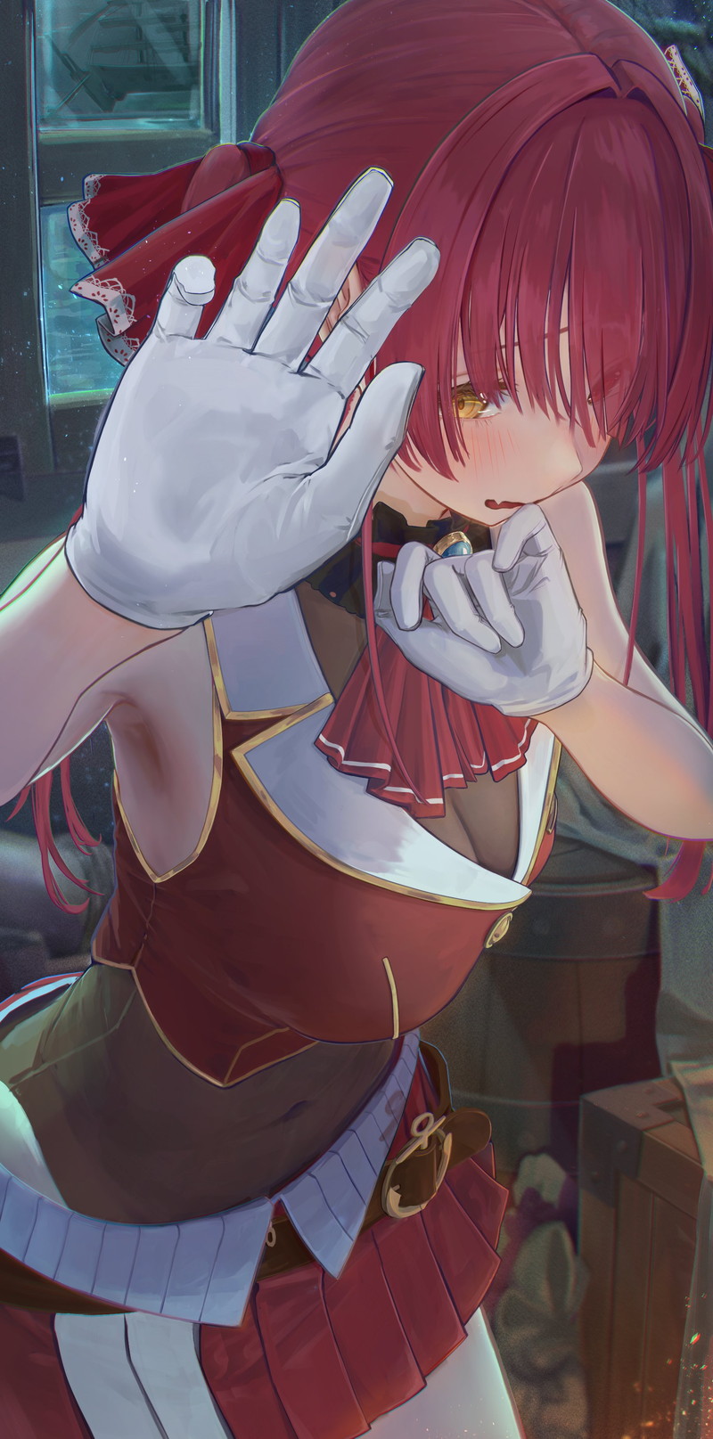 【二次】赤面、恥じらいエロ画像 Part１７８【まとめ】