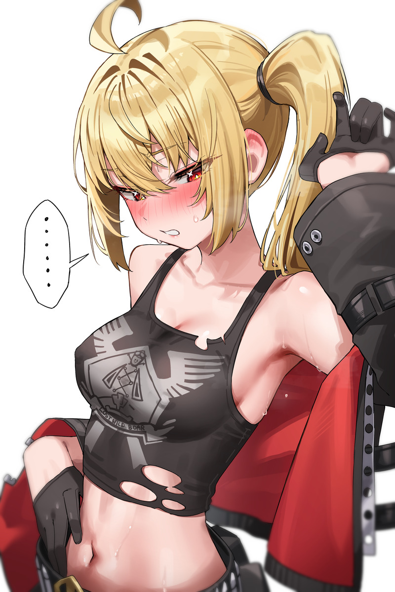 【二次】赤面、恥じらいエロ画像 Part１７８【まとめ】