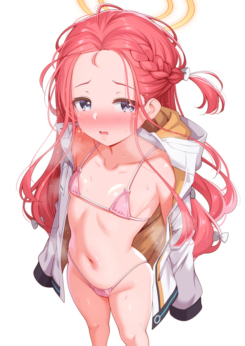 【二次】赤面、恥じらいエロ画像 Part１７９【まとめ】