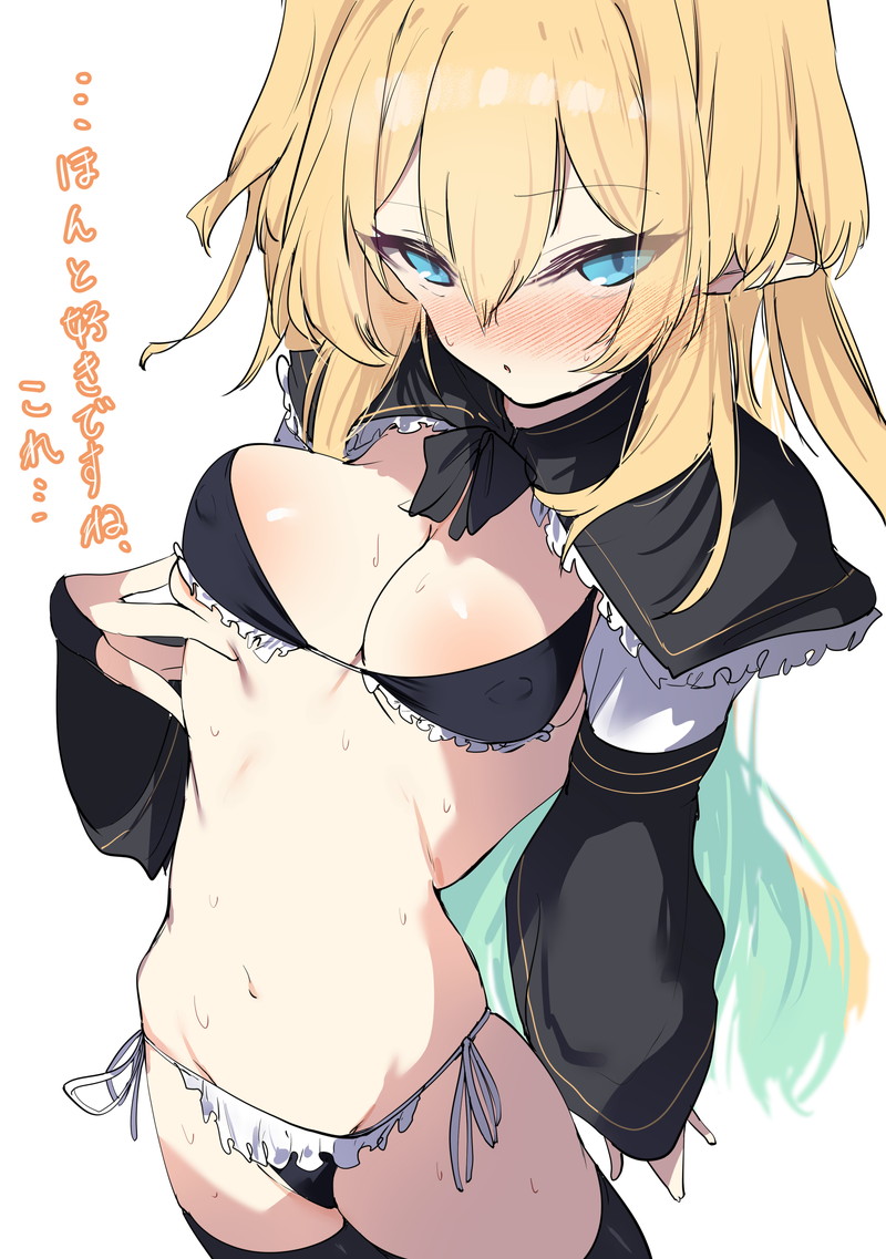 【二次】金髪、ブロンドヘアーの女の子のエロ画像 Part８０