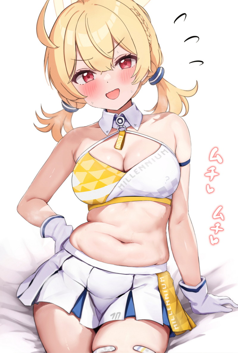 【二次】お腹、おへそのエロ画像まとめ Part６５