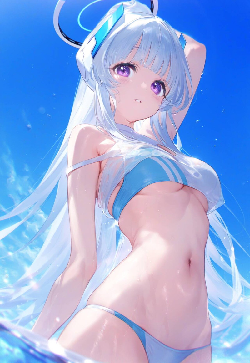 【二次】お腹、おへそのエロ画像まとめ Part６５