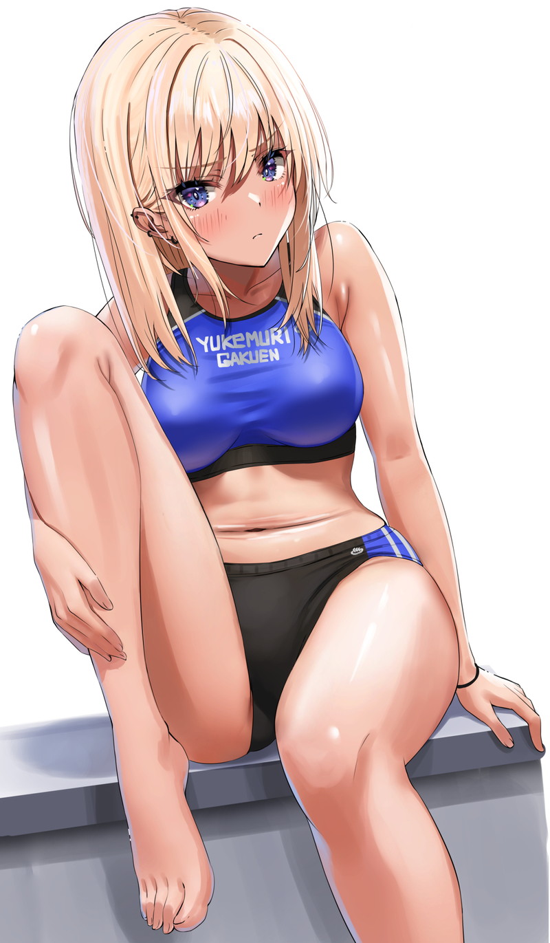 【二次】運動用のスポーツウェアを着た女の子のエロ画像 Part２４