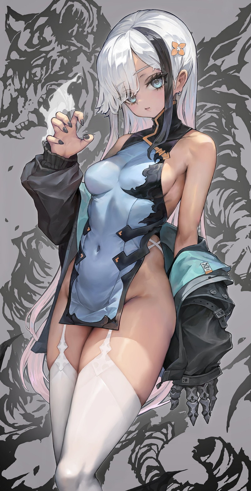 【二次】肩と腕が露出したノースリーブ服のエロ画像 Part３