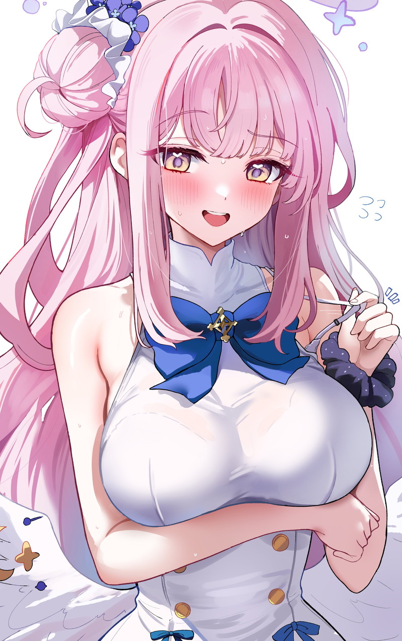 【二次】肩と腕が露出したノースリーブ服のエロ画像 Part３