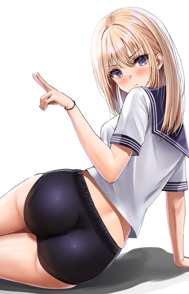 【二次】ピースサインをしている女の子たちのエロ画像 Part４６