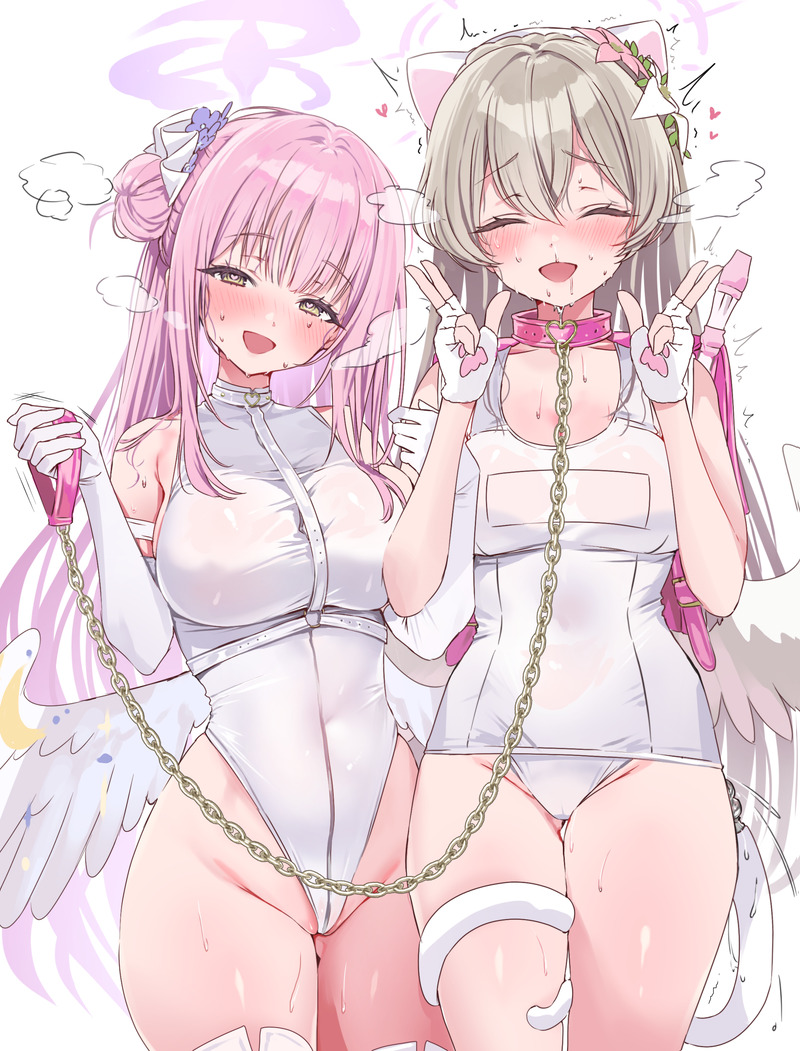 【二次】ピースサインをしている女の子たちのエロ画像 Part４７