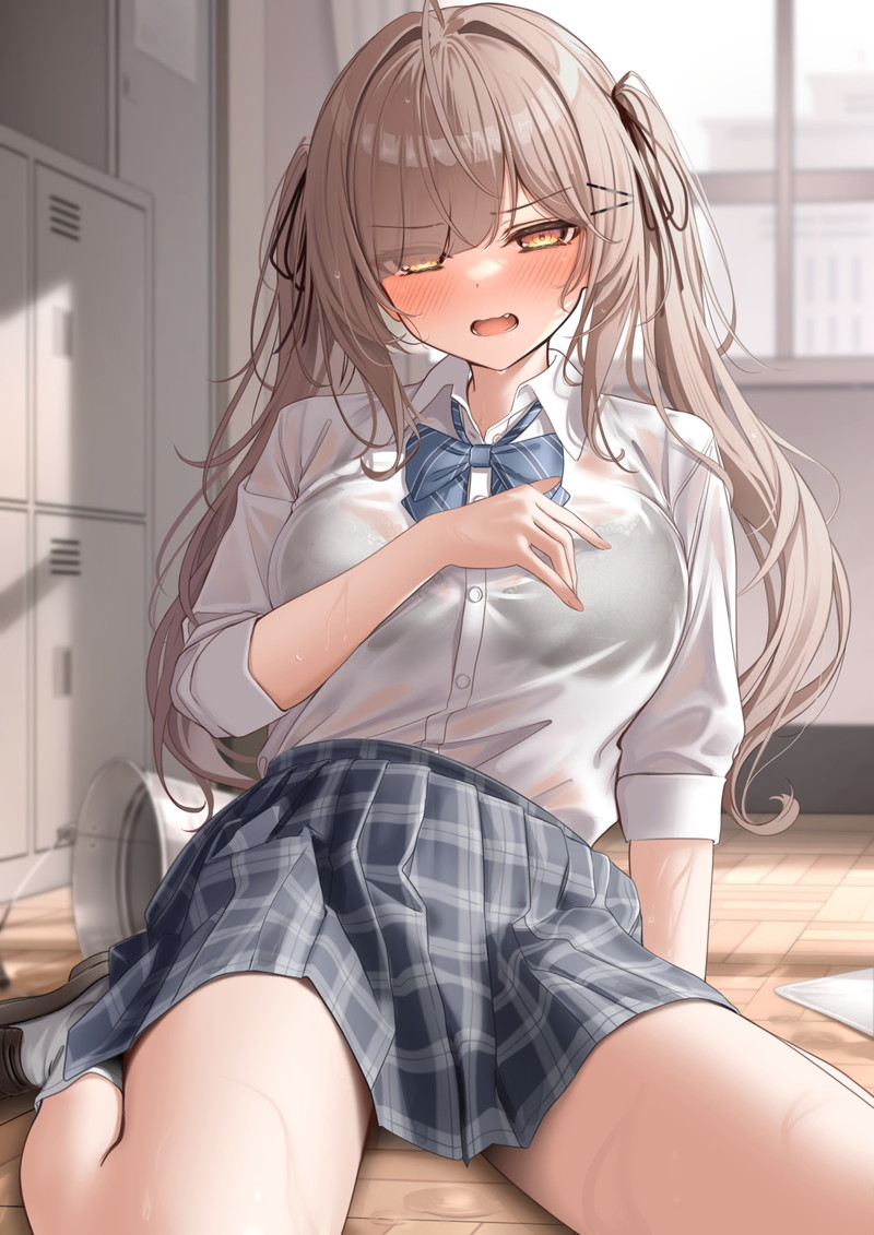 【二次】エッチで可愛いブラジャーを付けた女の子のエロ画像 Part８１