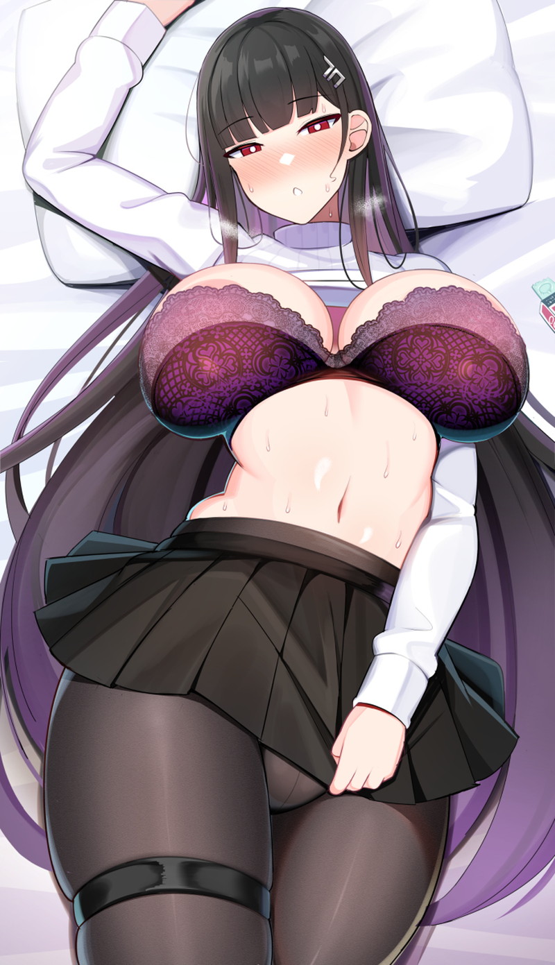 【二次】ベッドのシーツの上のエロ画像 Part２