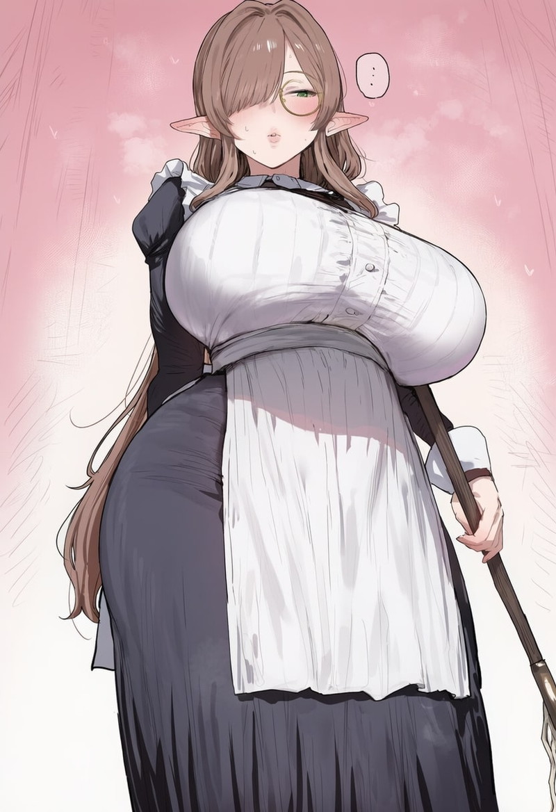 【二次】メイド服を着た女の子のエロ画像 Part８４