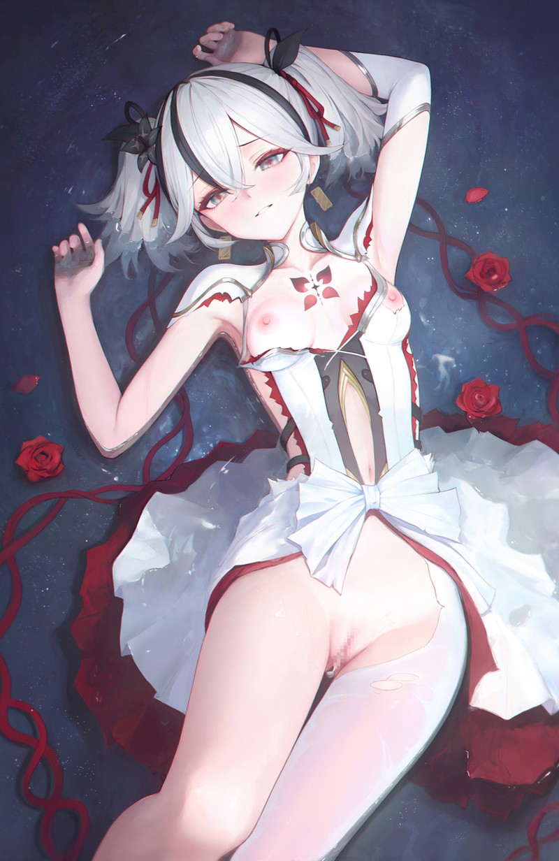 【二次】期待が高まる仰向け、寝そべり状態のエロ画像 Part６５