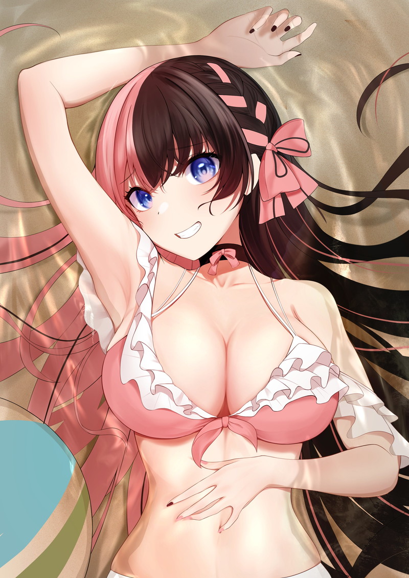 【二次】期待が高まる仰向け、寝そべり状態のエロ画像 Part６５