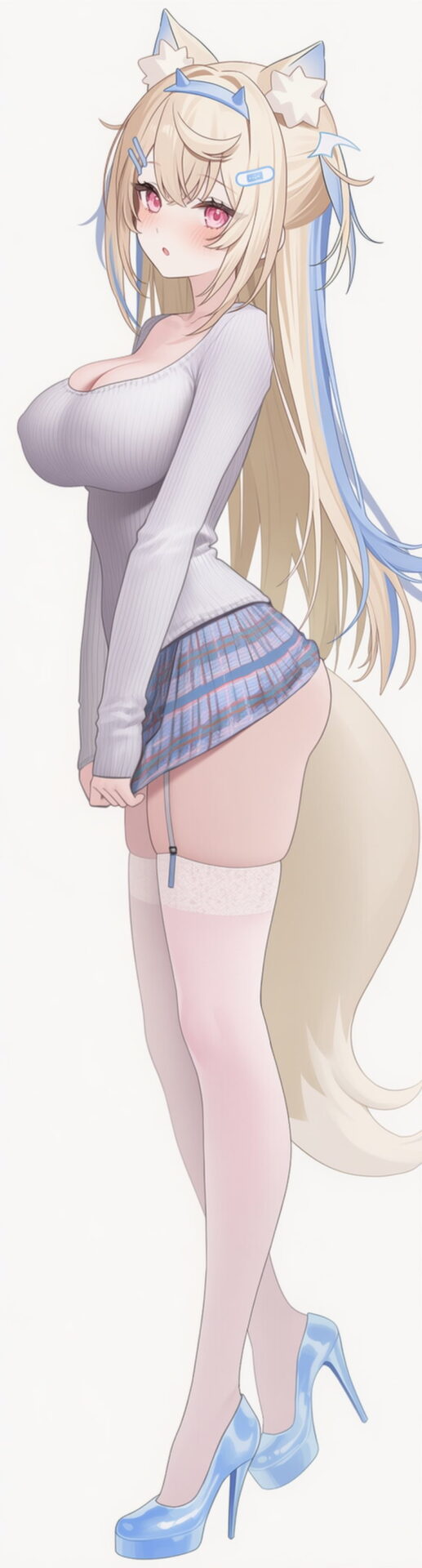 【二次】猫耳、狐耳などが生えたケモミミっ娘たちのエロ画像 Part１３９