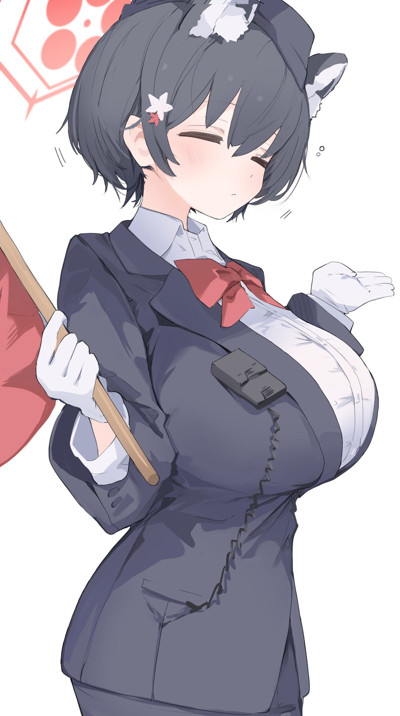 【二次】衣服に包まれた着衣おっぱいに興奮するエロ画像 Part３３