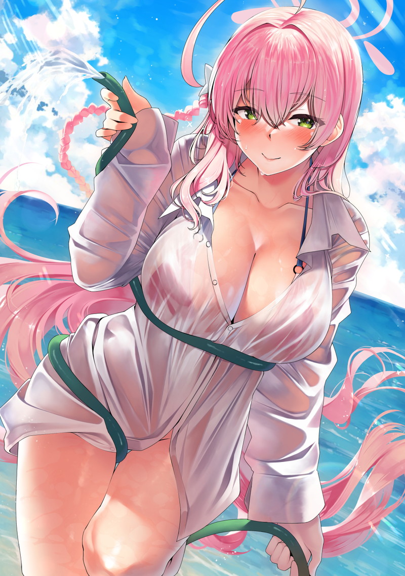 【二次】衣服に包まれた着衣おっぱいに興奮するエロ画像 Part３３