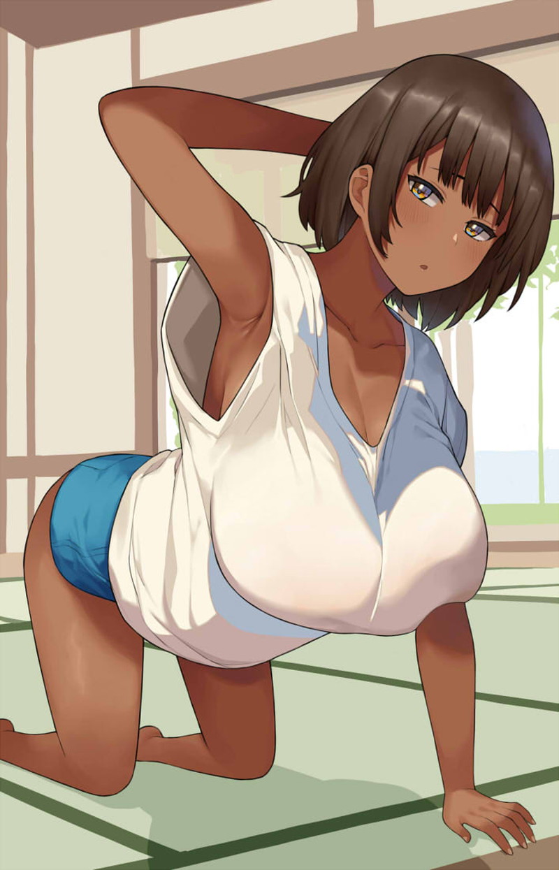 【二次】衣服に包まれた着衣おっぱいに興奮するエロ画像 Part３３