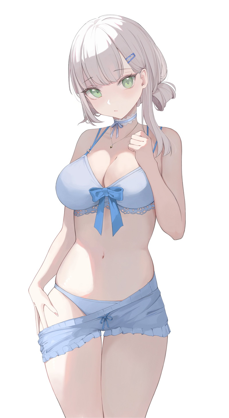 【二次】服や下着が脱げかかっている女の子たちのエロ画像 Part５０