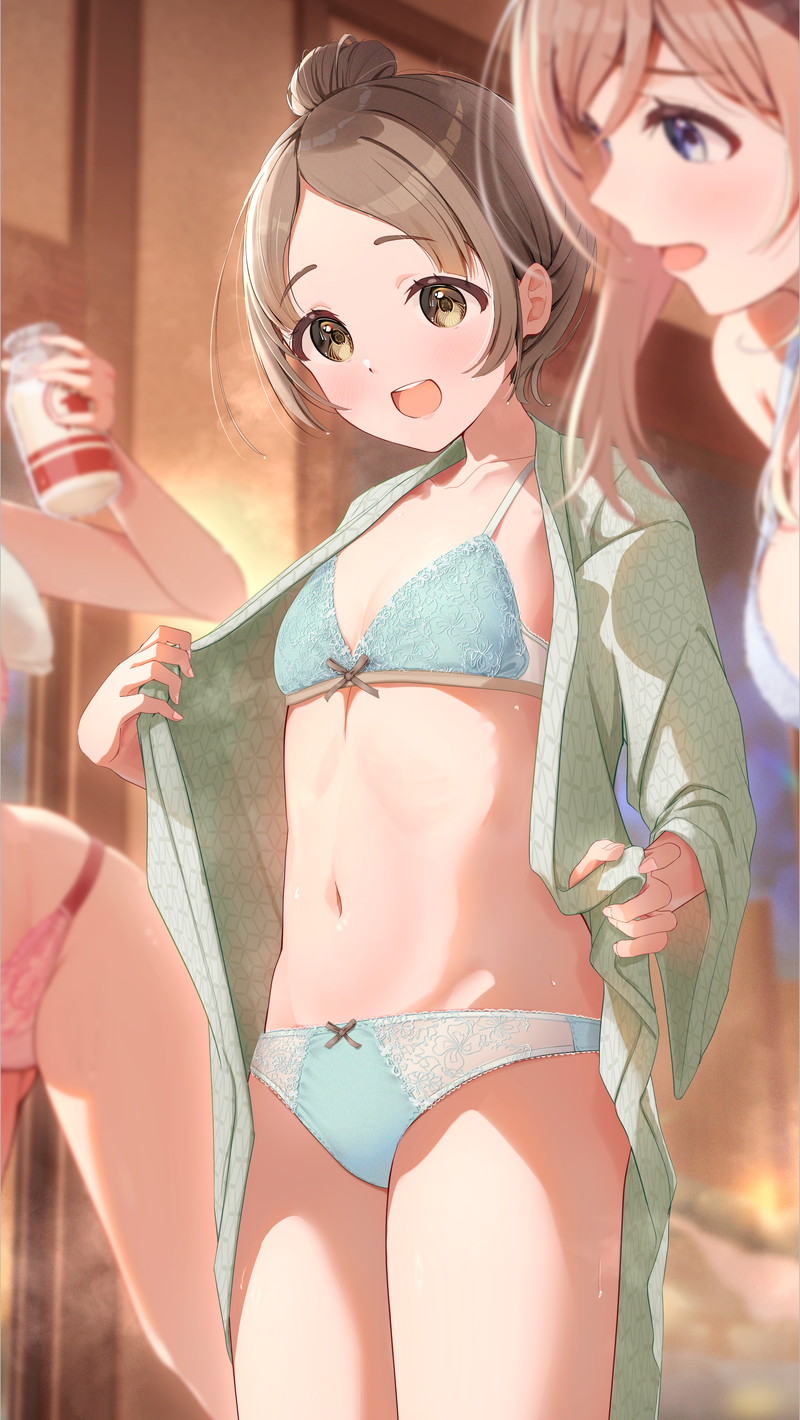 【二次】服や下着が脱げかかっている女の子たちのエロ画像 Part５０