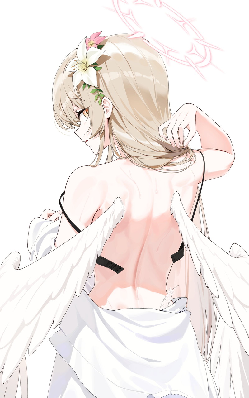 【二次】服や下着が脱げかかっている女の子たちのエロ画像 Part４９