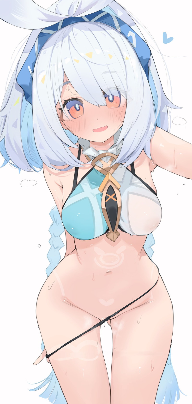 【二次】服や下着が脱げかかっている女の子たちのエロ画像 Part４９