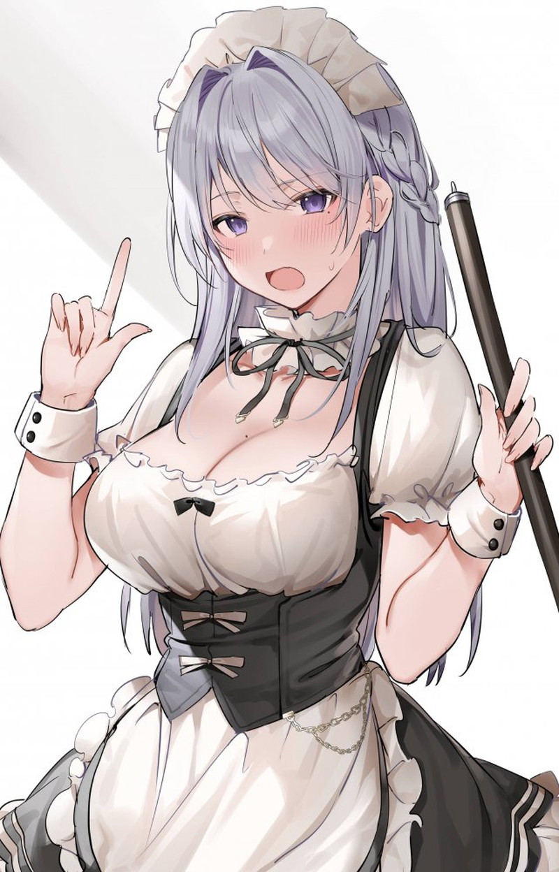 【二次】胸の谷間がエロい格好の女の子たちのエロ画像 Part２６