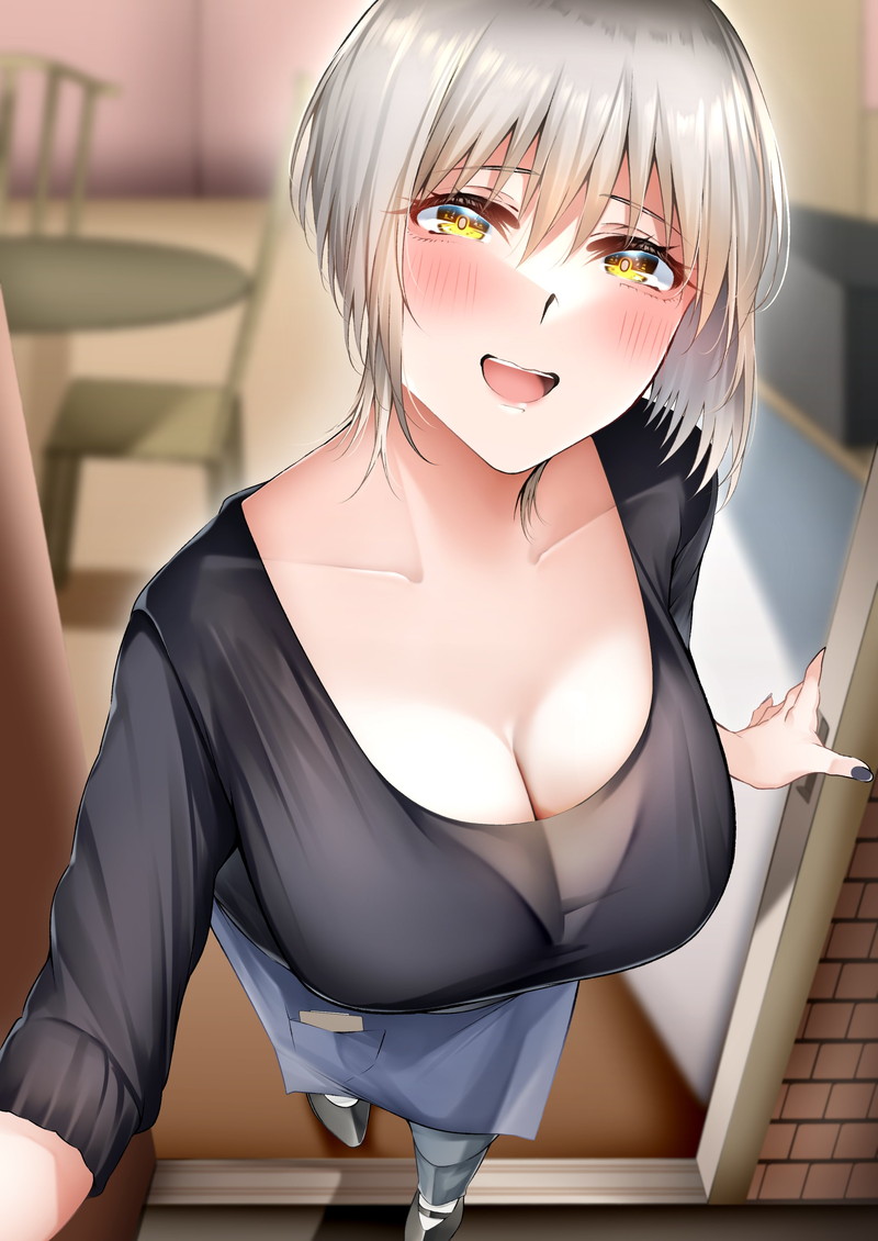 【二次】胸の谷間がエロい格好の女の子たちのエロ画像 Part２６