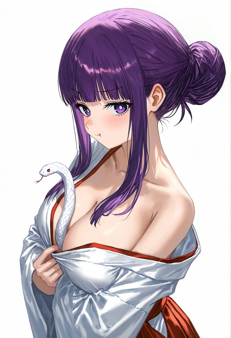 【二次】胸の谷間がエロい格好の女の子たちのエロ画像 Part２６