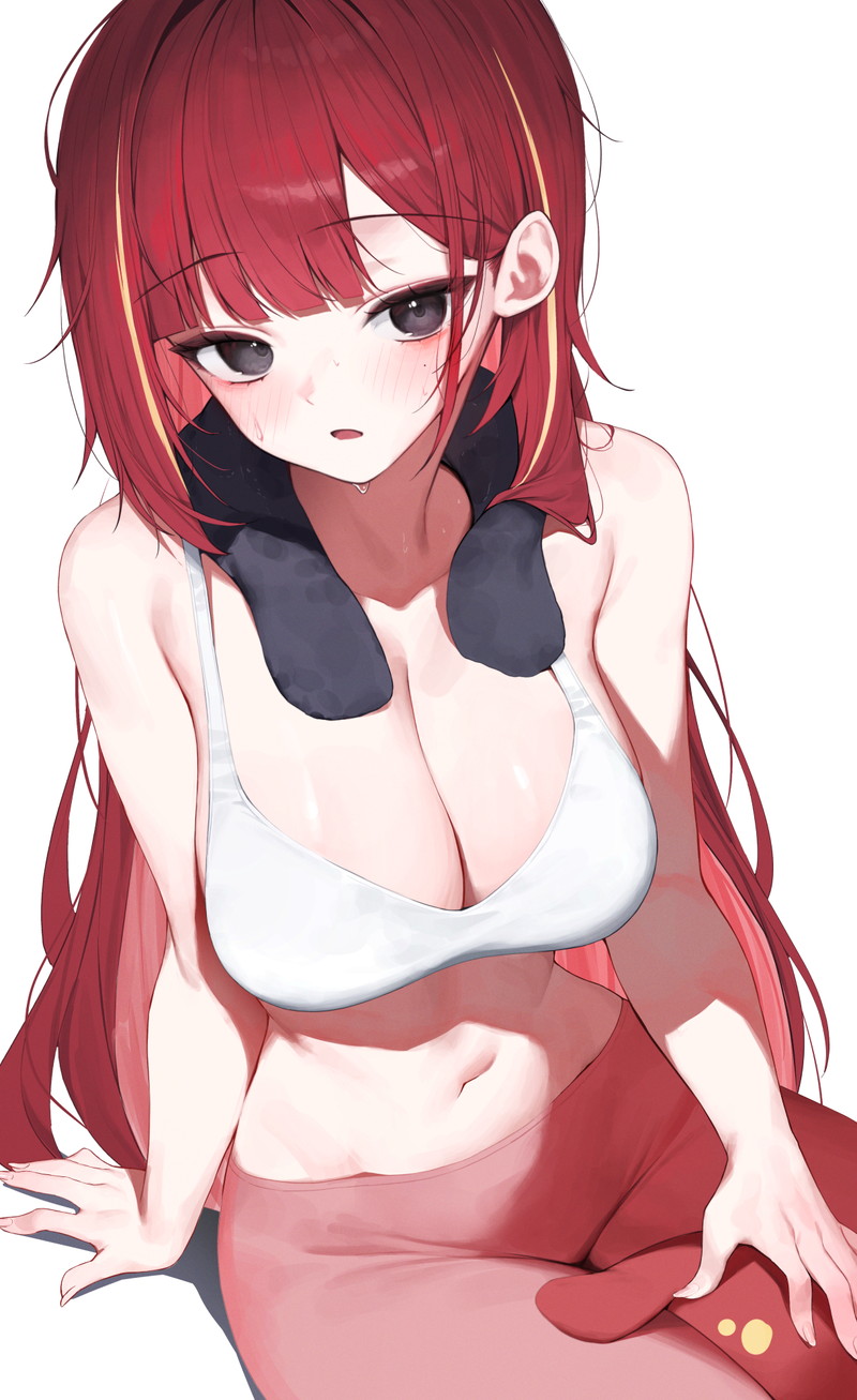 【二次】胸の谷間がエロい格好の女の子たちのエロ画像 Part２６