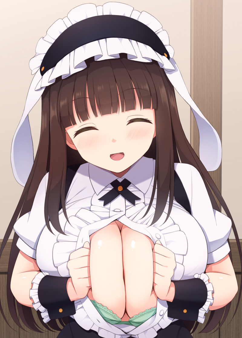 【二次】胸の谷間がエロい格好の女の子たちのエロ画像 Part２７