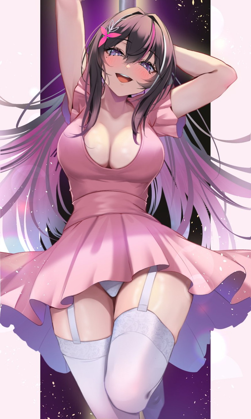 【二次】胸の谷間がエロい格好の女の子たちのエロ画像 Part２７