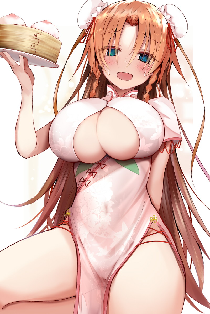 【二次】胸の谷間がエロい格好の女の子たちのエロ画像 Part２７