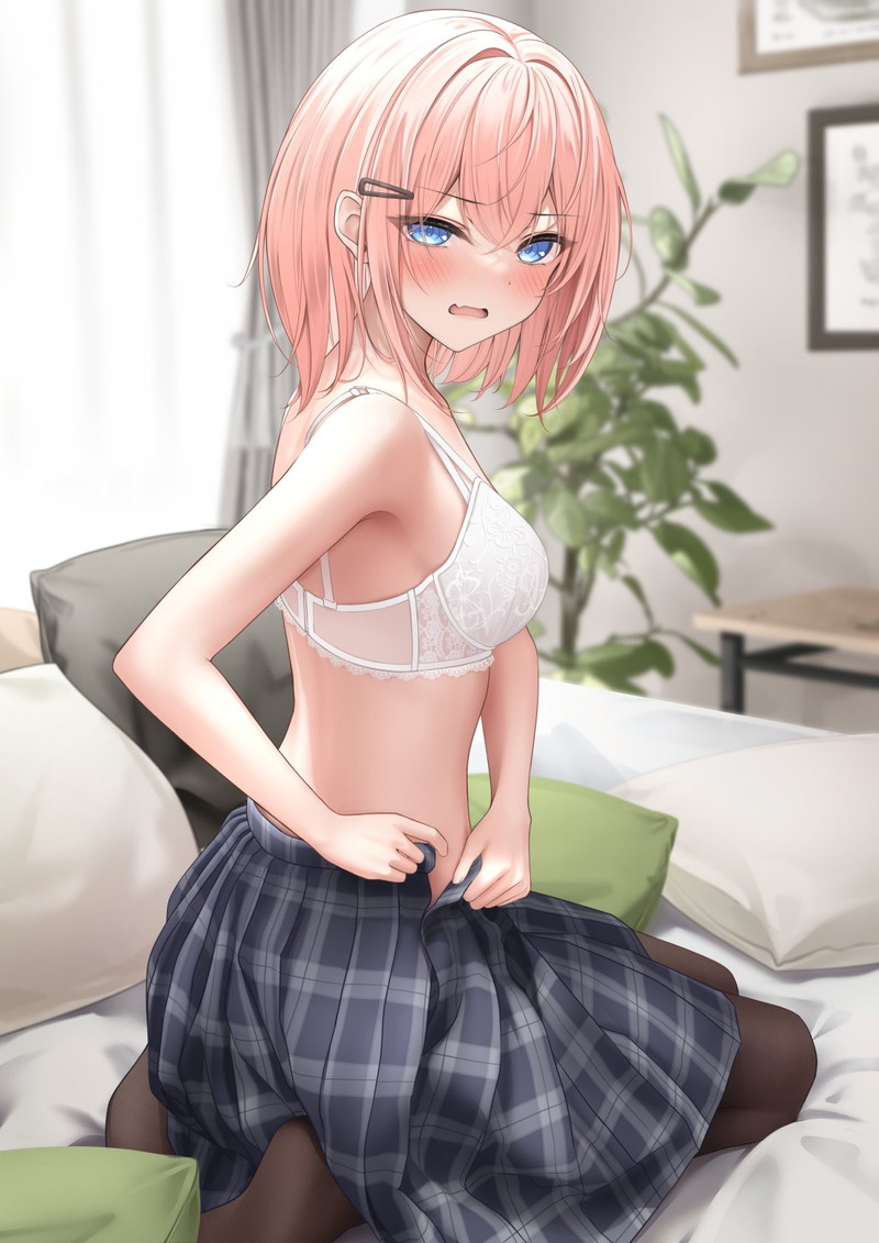 【二次】赤面、恥じらいエロ画像 Part１８０【まとめ】