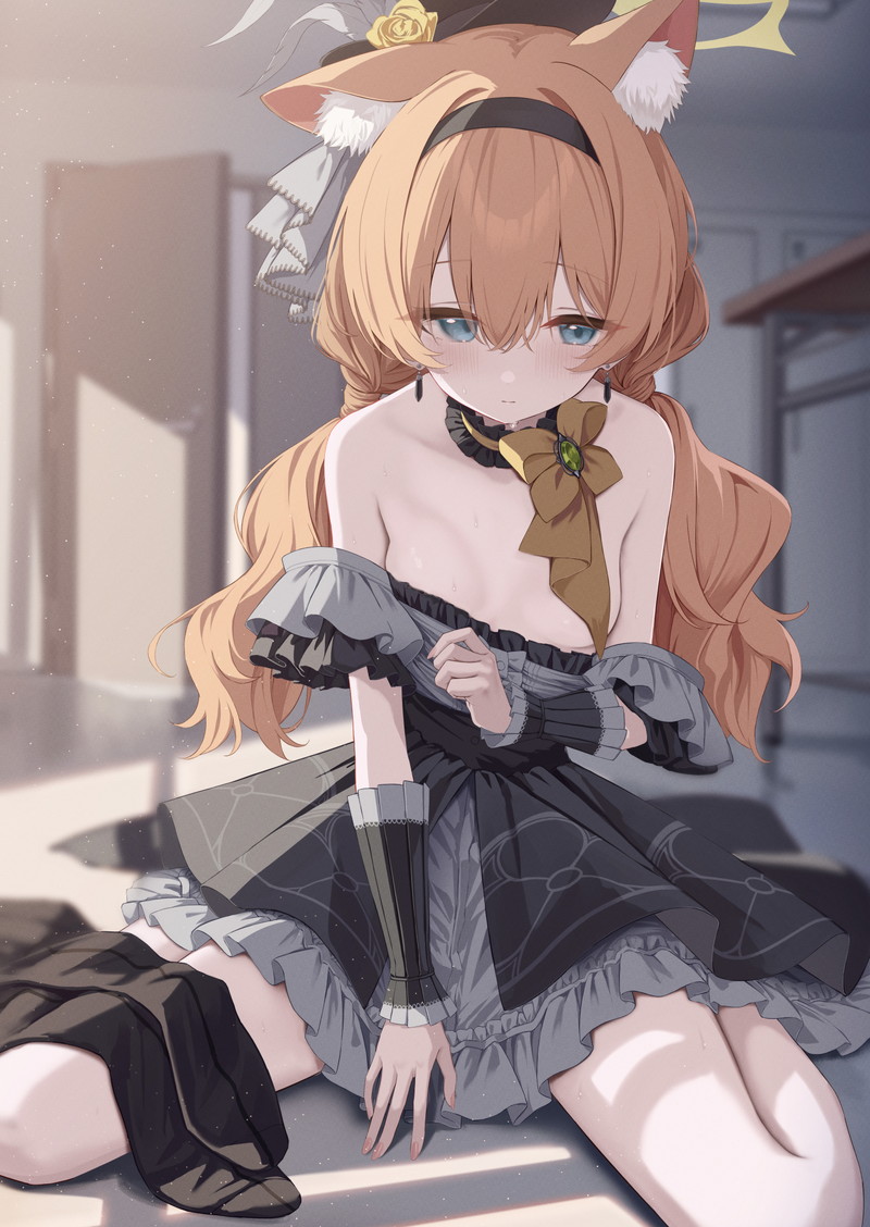 【二次】赤面、恥じらいエロ画像 Part１８０【まとめ】