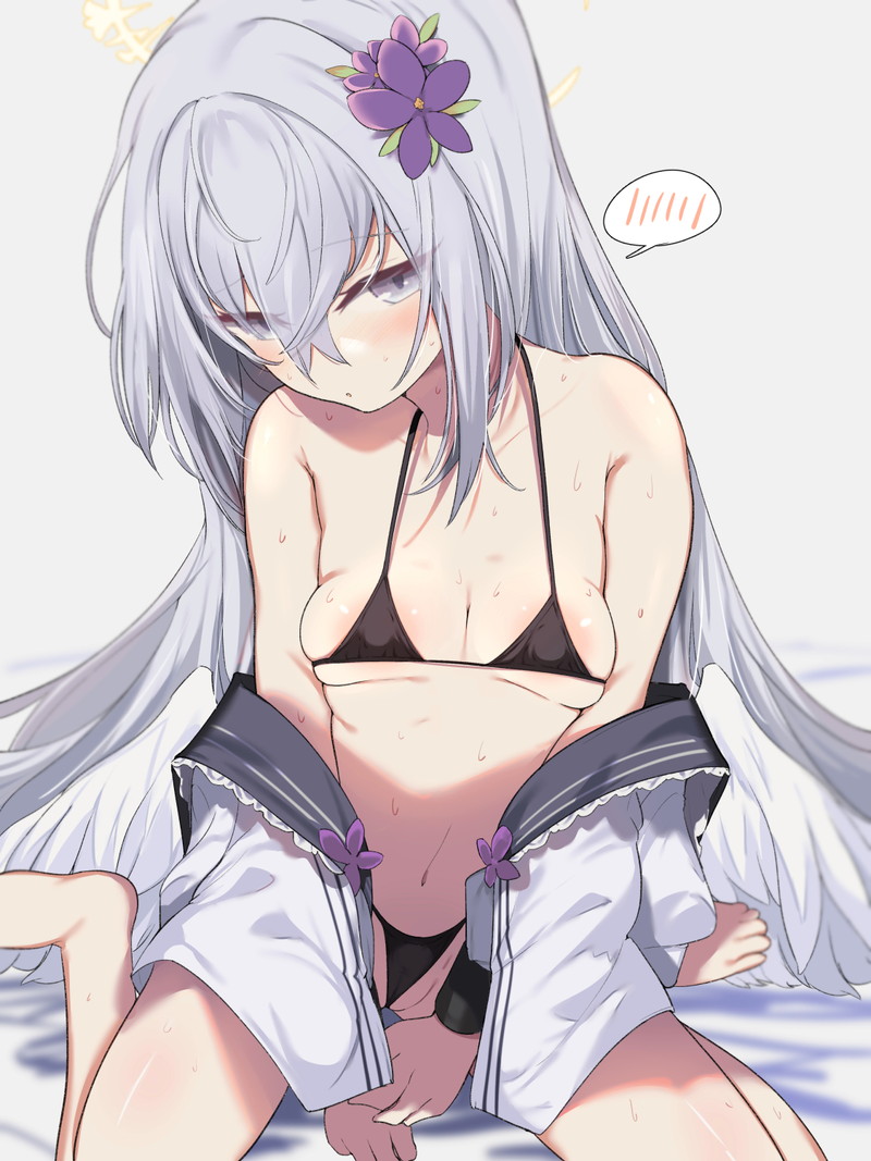 【二次】赤面、恥じらいエロ画像 Part１８１【まとめ】