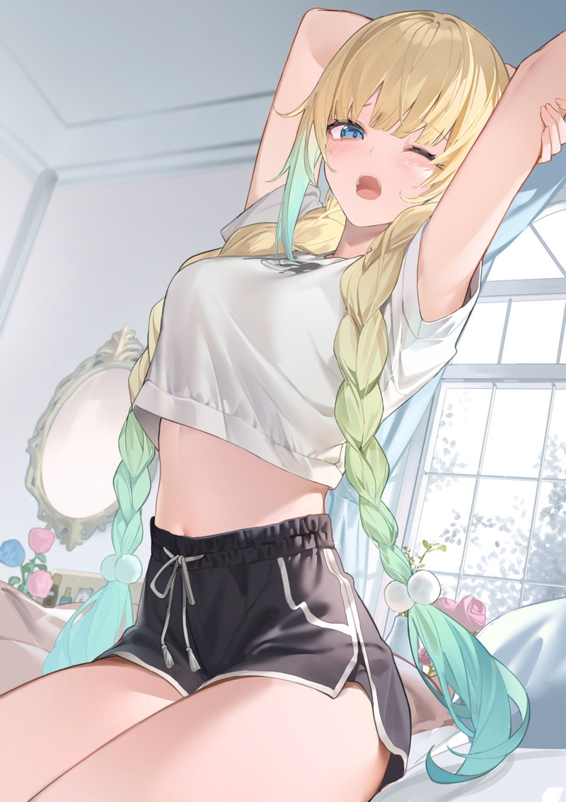 【二次】金髪、ブロンドヘアーの女の子のエロ画像 Part８１