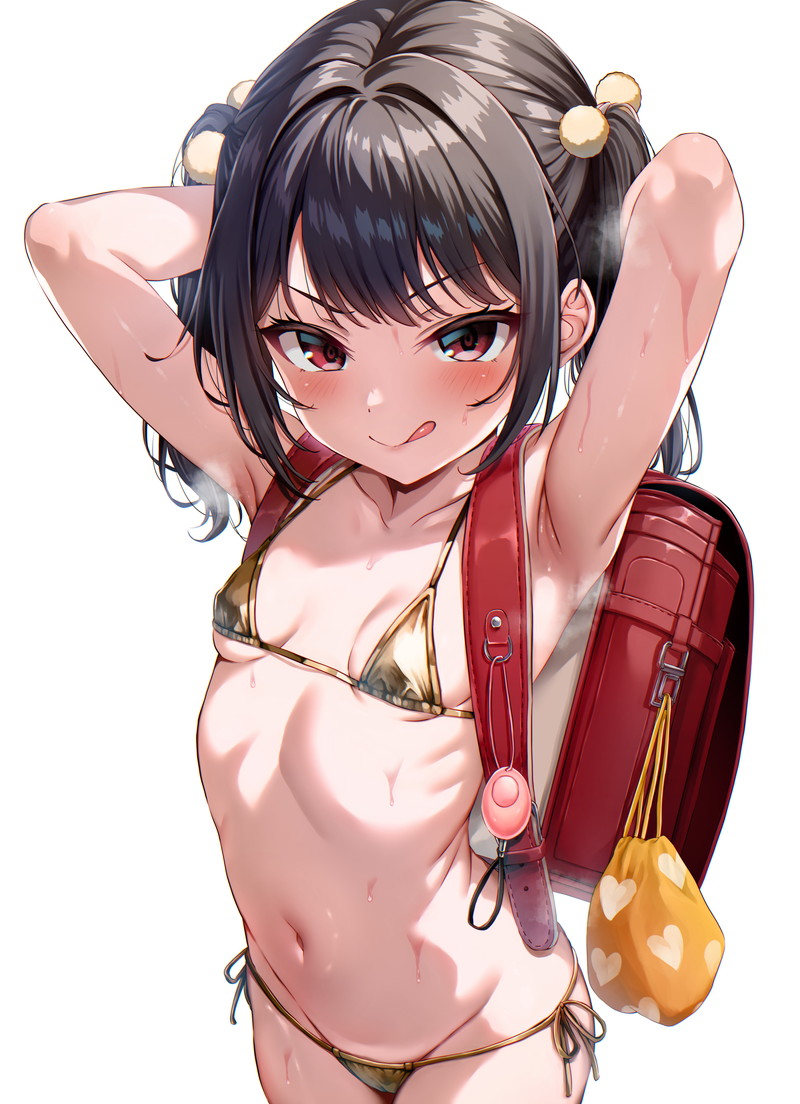 【二次】黒髪の女の子のエロ画像まとめ Part１３９