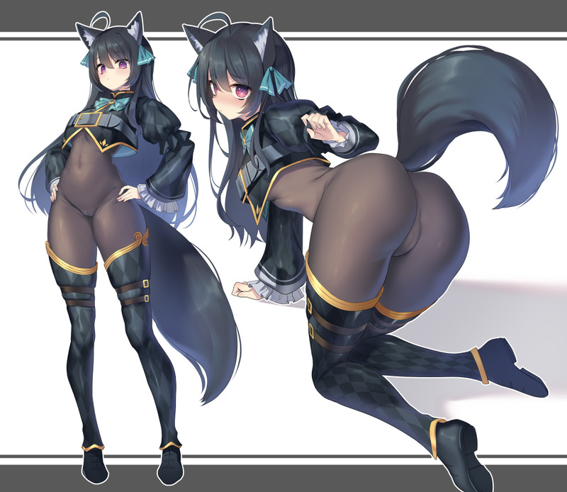 【二次】黒髪の女の子のエロ画像まとめ Part１３９