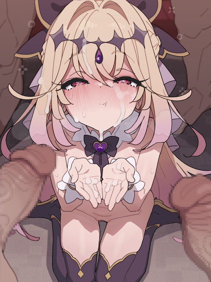 【二次】顔や身体がザーメンでドロドロになったぶっかけエロ画像 Part１０