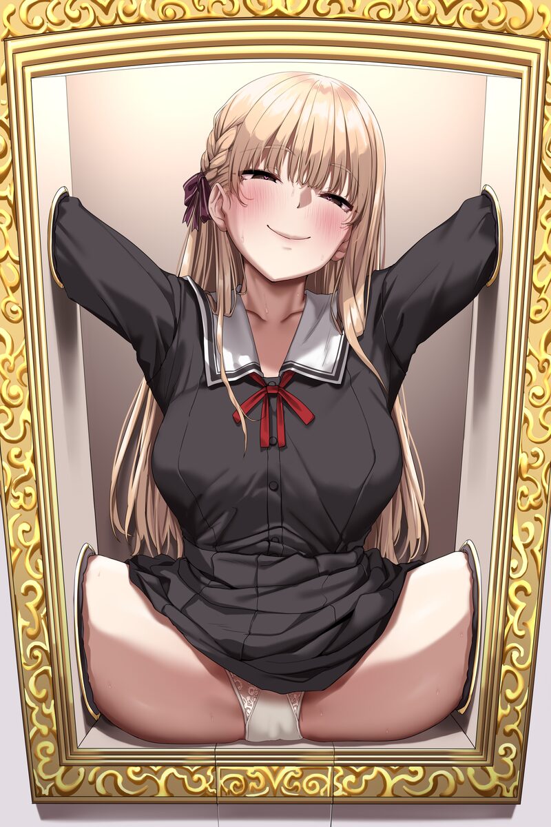 【二次】ニヤニヤ顔で見つめられて興奮するエロ画像 Part８２