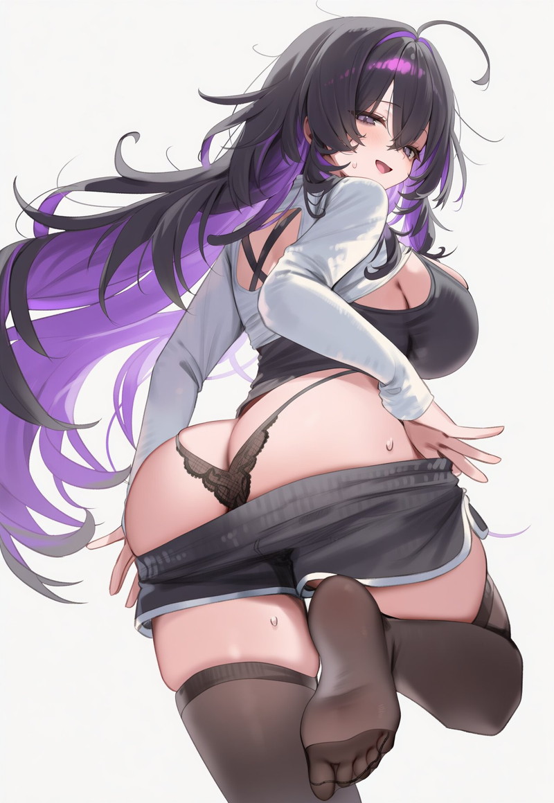 下半身をエロくするピチピチニーソックスの二次エロ画像 Part２６