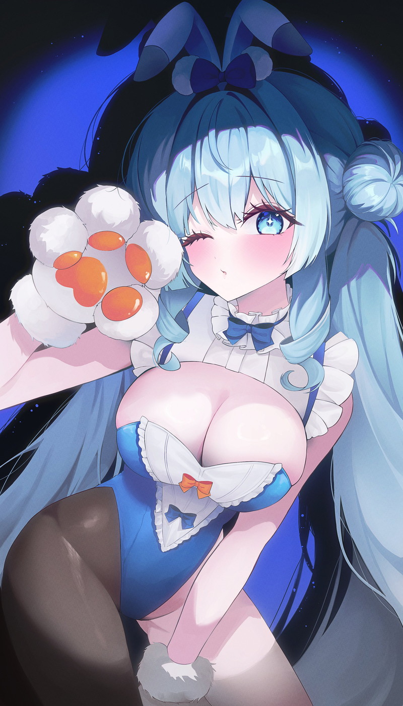 【二次】バニーガールの格好の女の子のエロ画像まとめ Part８０