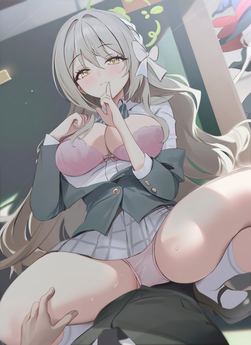 【二次】エッチで可愛いブラジャーを付けた女の子のエロ画像 Part８２