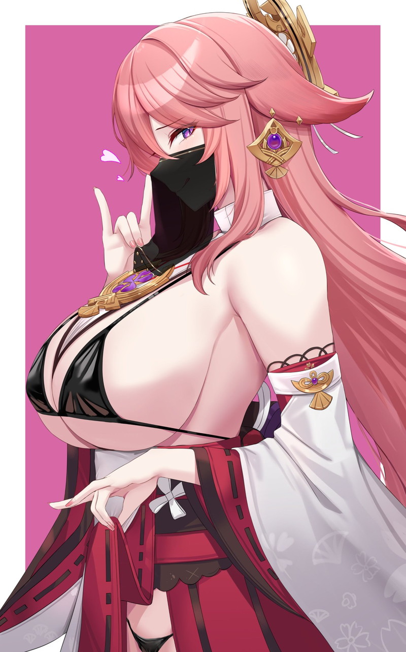 【二次】露出面積の大きいマイクロ系コスチュームのエロ画像 Part２２