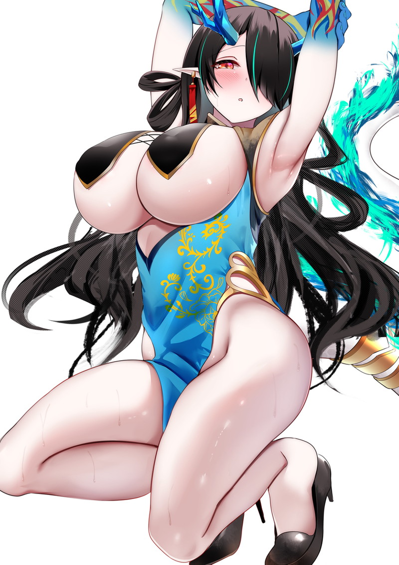 【二次】ロングヘアー、長髪の女の子のエロ画像 Part５１