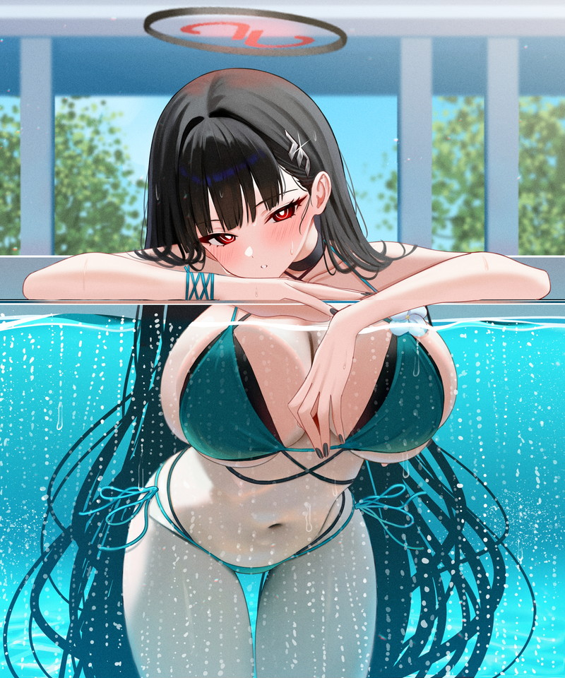 【二次】ロングヘアー、長髪の女の子のエロ画像 Part５１